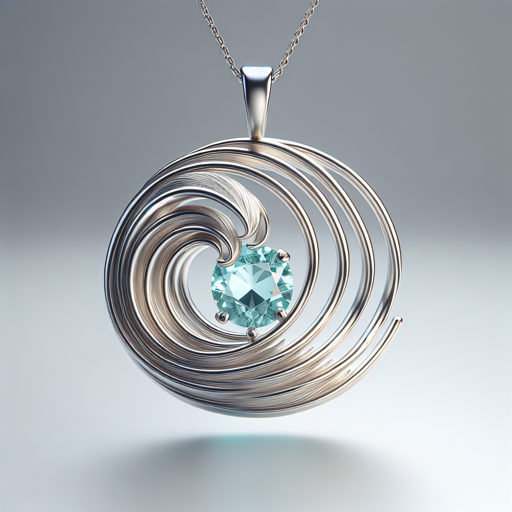 Ocean Wave Pendant