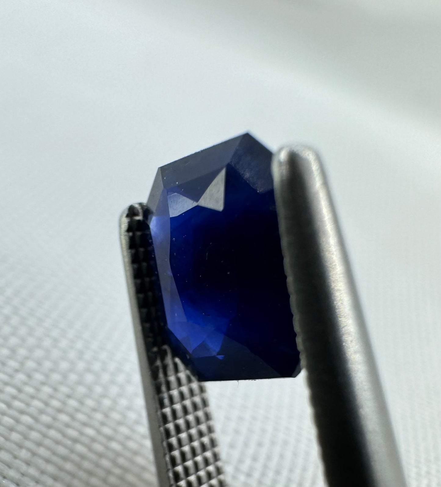 Natural Blue Sapphire - 1.51ct - Radiant Step Cut