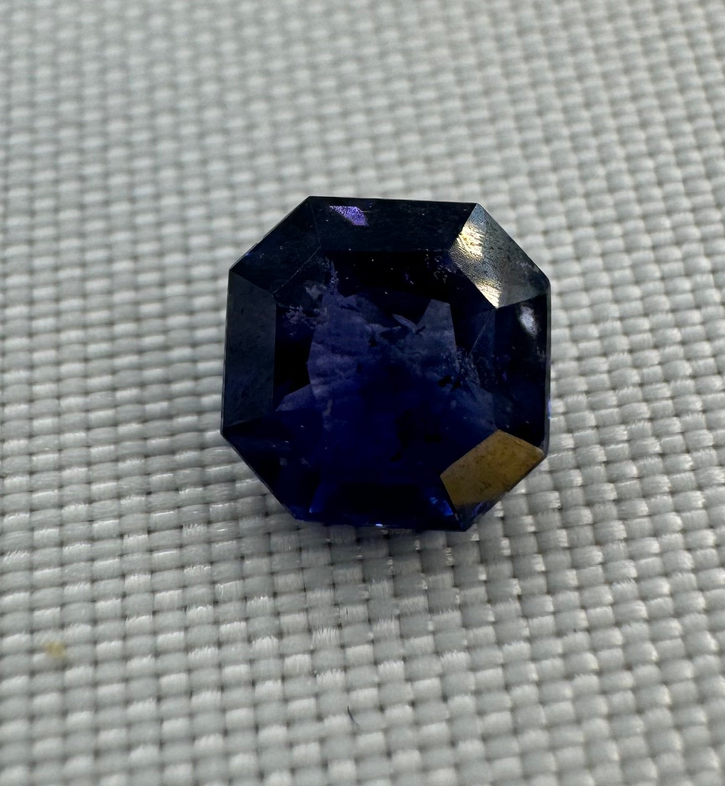 Natural Blue Sapphire - 1.16ct - Octagon Step Cut