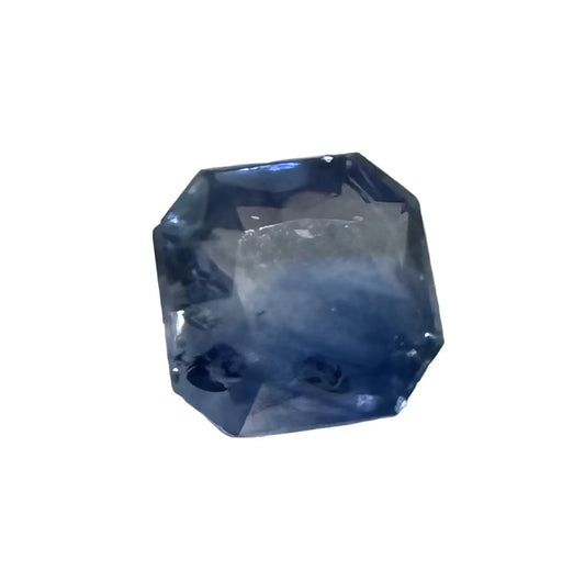 Natural Blue Sapphire - 1.16ct - Octagon Step Cut