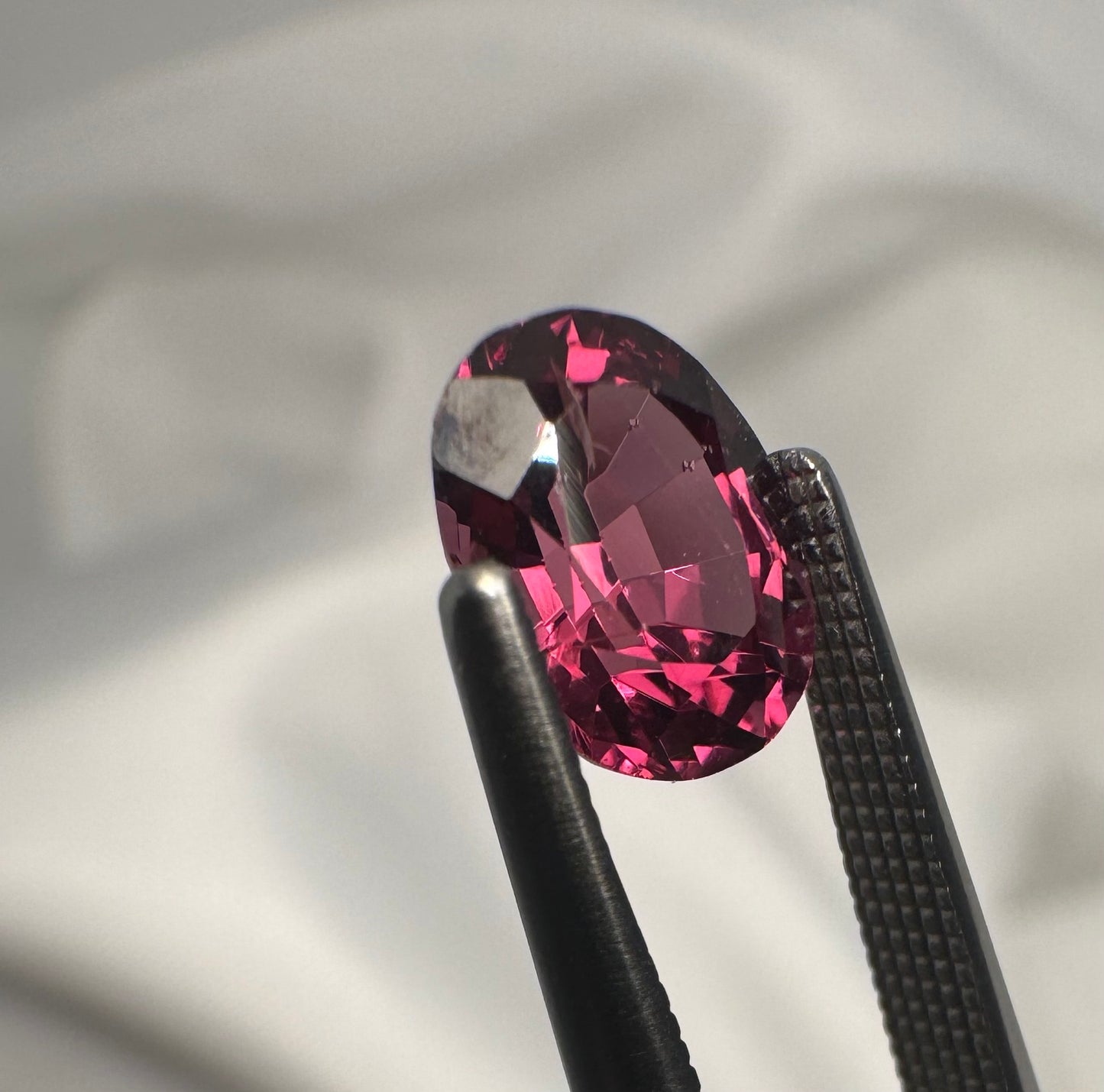 Rhodolite Garnet | Purplish Red |  Oval Cut | 1.635 ct