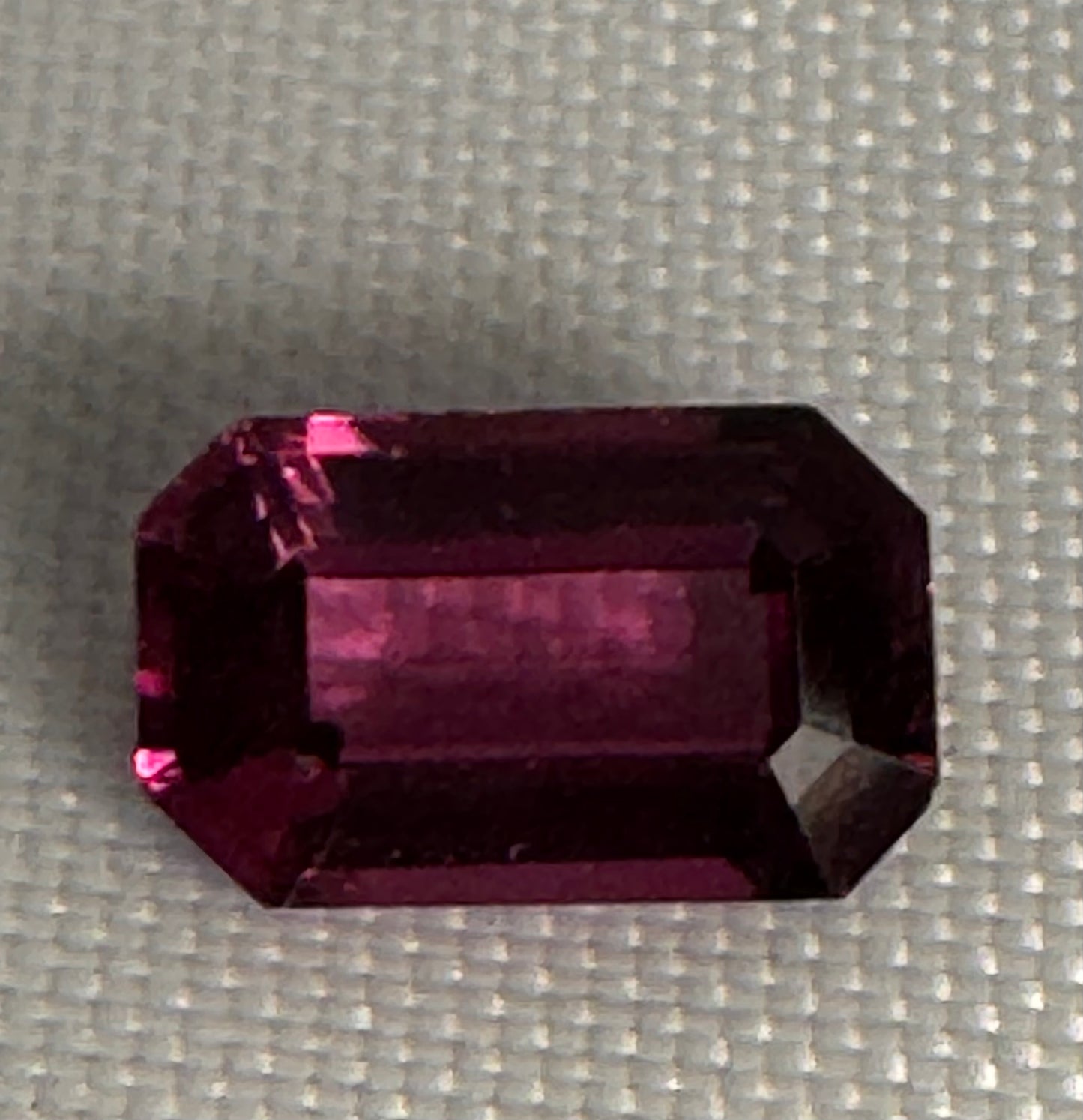 Rhodolite Garnet | Purplish Red |  Octagonal Cut | 2.285 ct