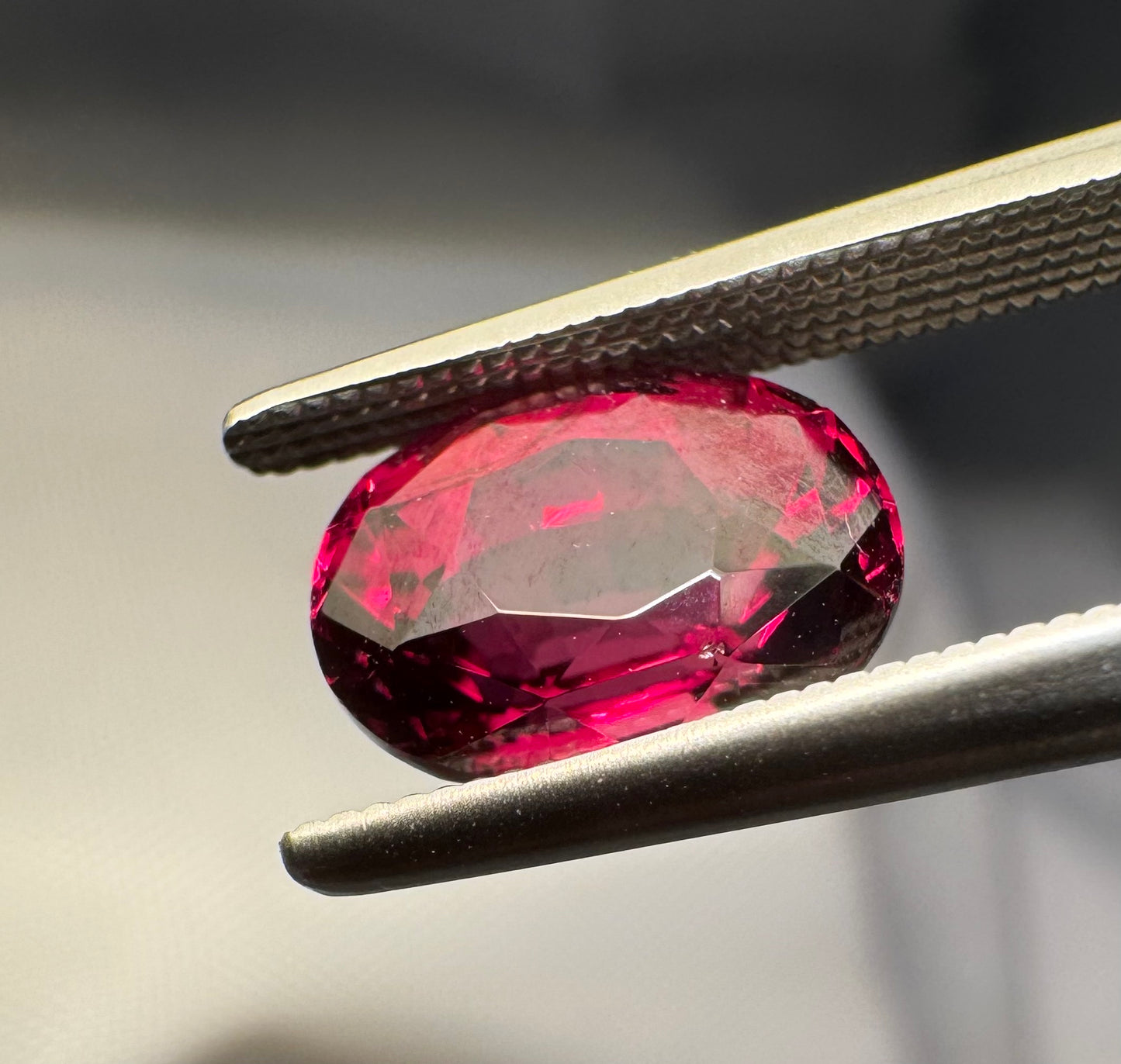 Rhodolite Garnet | Purplish Red |  Oval Cut | 3.185 ct