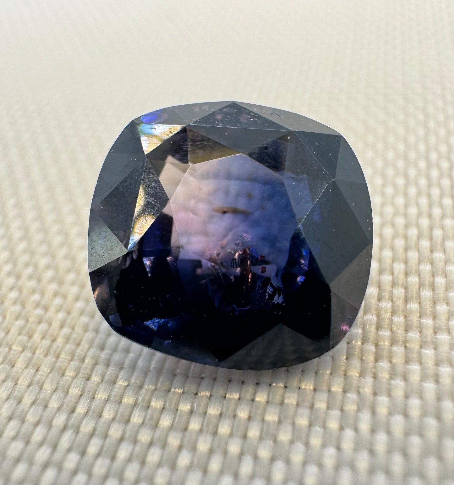 GIA Certified Natural Violet Sapphire - 2.24ct - Cushion