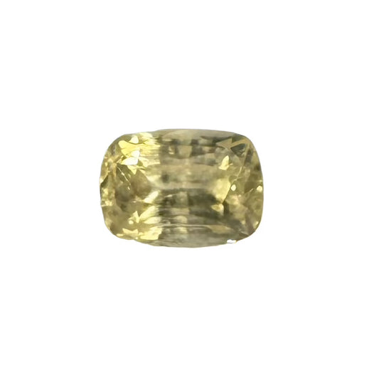 Natural Yellow Sapphire - 1.97ct - Rectangular Cushion