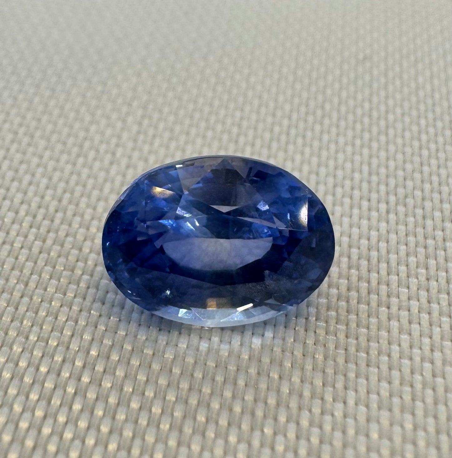 GIA Certified Natural Blue Sapphire - 2.30ct - Oval Mixed Cut