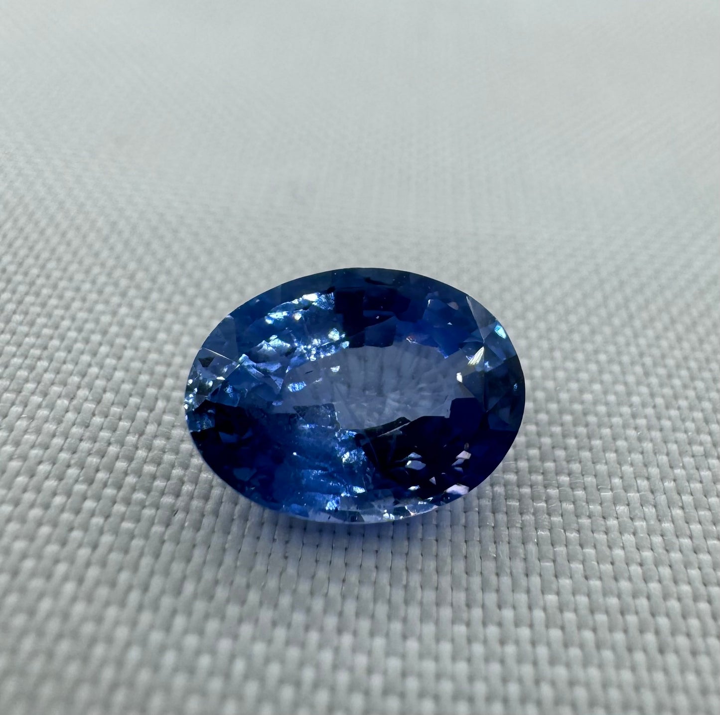 GIA Certified Natural Blue Sapphire - 2.21ct - Oval Mixed Cut