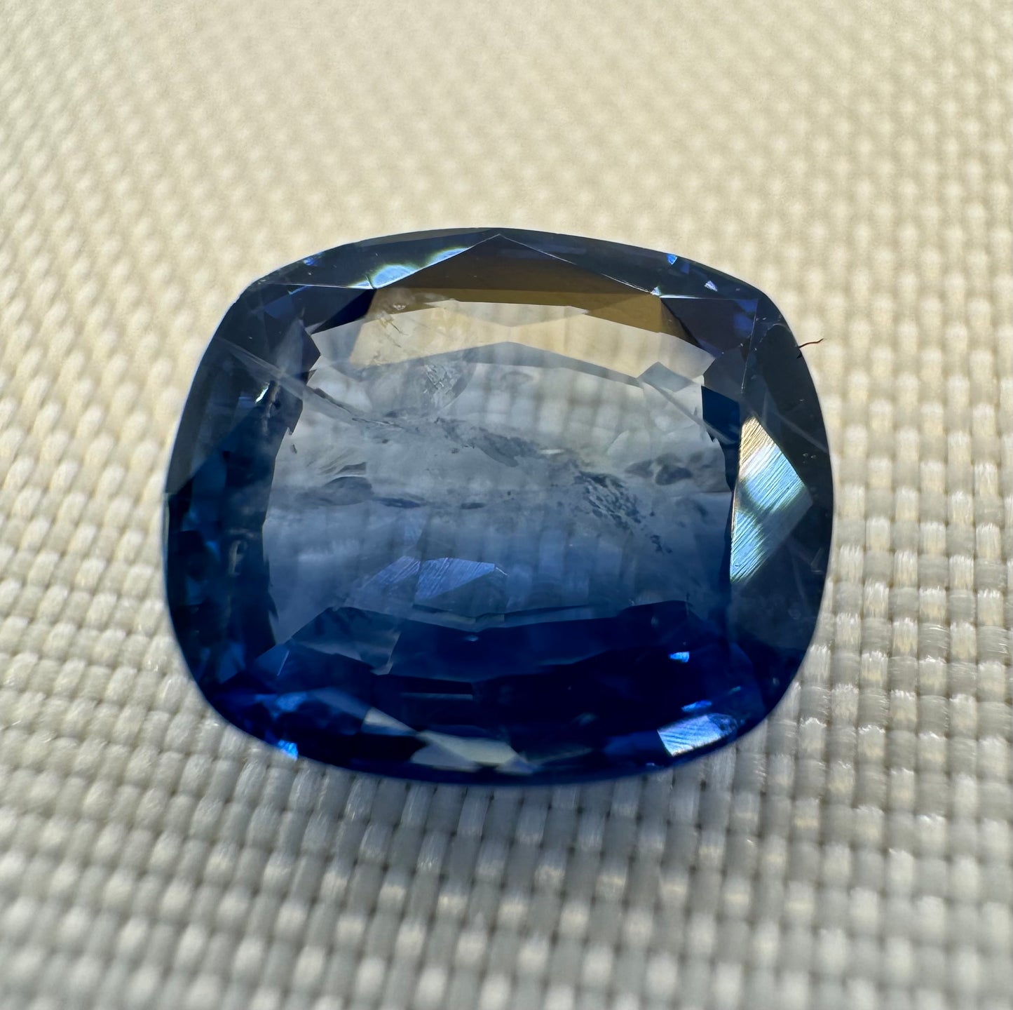 GIA Certified Natural Blue Sapphire - 2.17ct - Rectangular Cushion